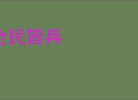 全民皆兵