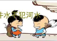 井水不犯河水