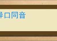 异口同音