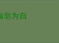 指皂为白