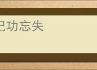 记功忘失