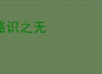 略识之无