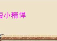 短小精悍