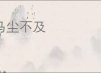马尘不及