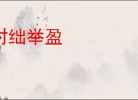时绌举盈