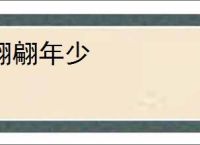 翩翩年少