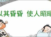 以其昏昏 使人昭昭