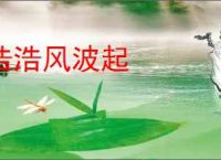 浩浩风波起