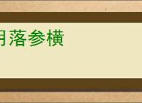 月落参横