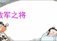 败军之将