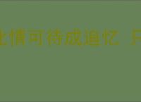 此情可待成追忆 只是当时已惘然什么意思