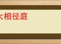 大相径庭