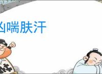 凶喘肤汗