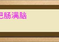 肥肠满脑
