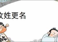 改姓更名