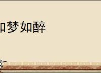 如梦如醉