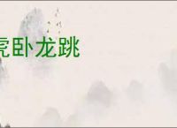 虎卧龙跳