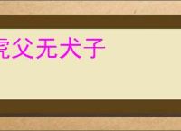 虎父无犬子