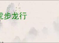 虎步龙行