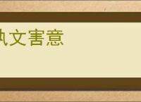 执文害意