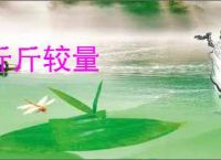 斤斤较量