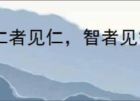 仁者见仁，智者见智