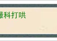 撮科打哄