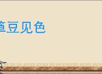 箪豆见色
