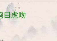 鸱目虎吻