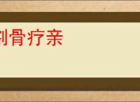 割骨疗亲