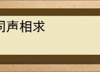同声相求