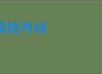 模棱两端