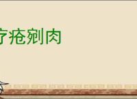 疗疮剜肉
