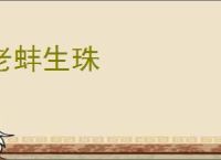 老蚌生珠