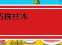 朽株枯木