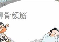 柳骨颜筋