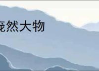 庞然大物