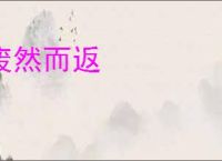 废然而返