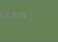 韬光用晦