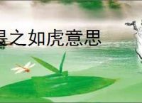 畏之如虎意思