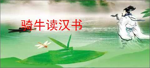 骑牛读汉书