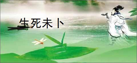 生死未卜