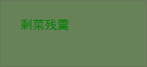 剩菜残羹