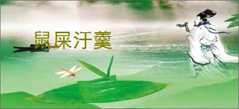 鼠屎汙羹