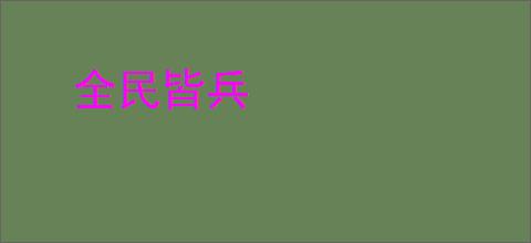 全民皆兵