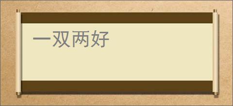 一双两好