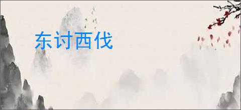 东讨西伐