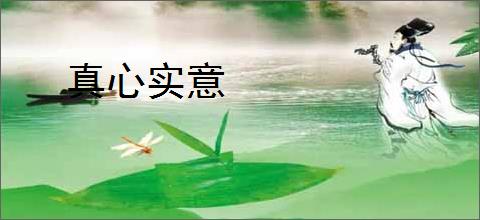 真心实意