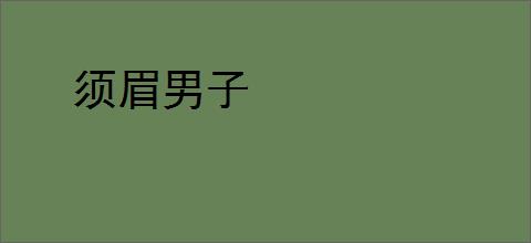 须眉男子